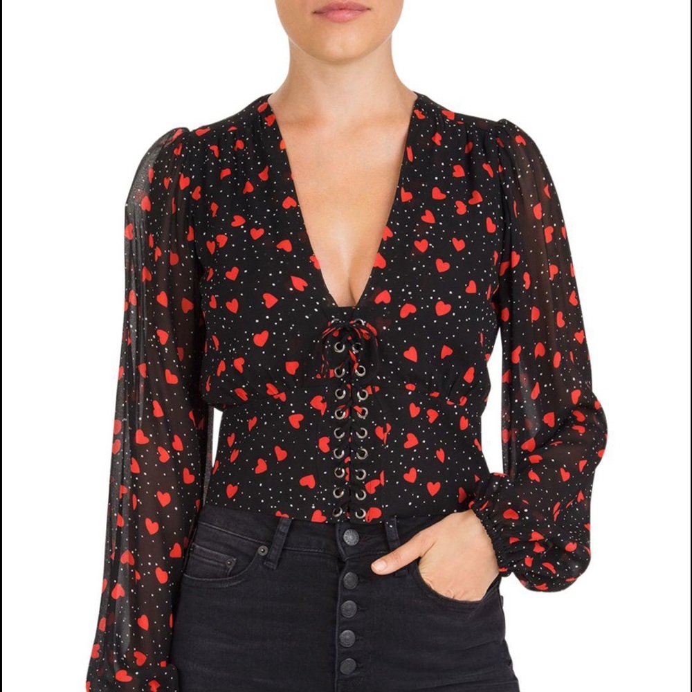 The Kooples so in love blouse